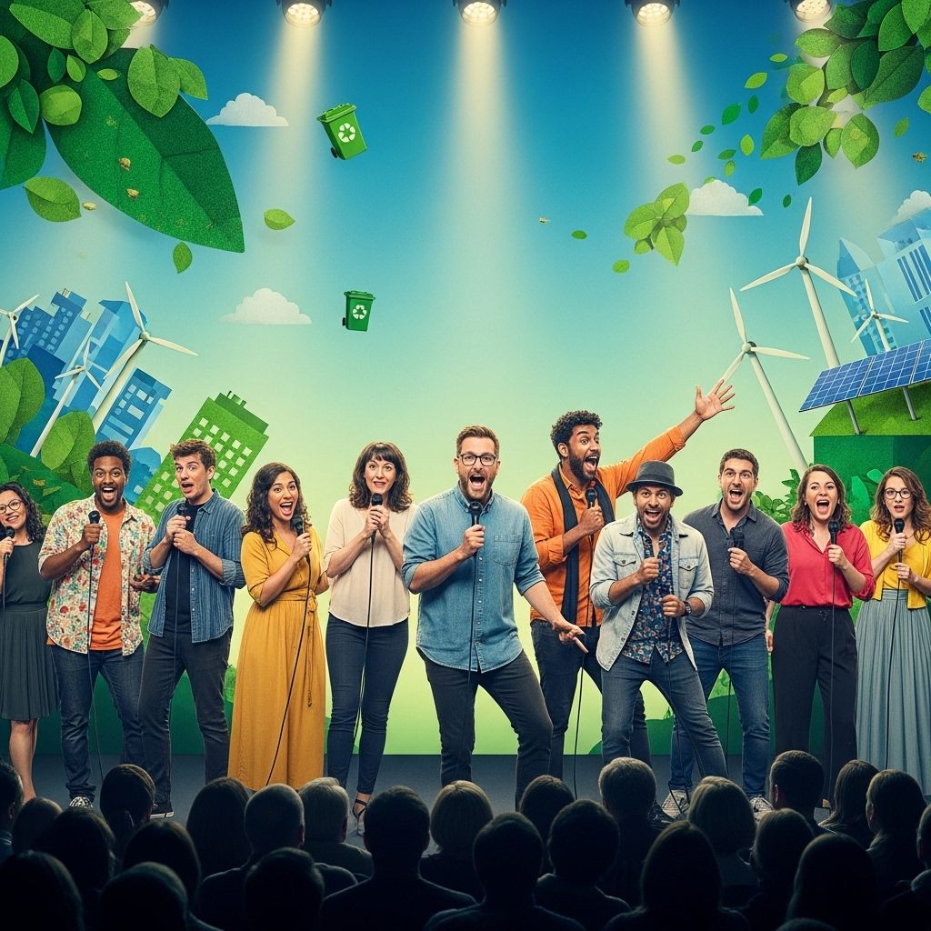 Meet the comedians turning climate anxiety into laughter—and why green jokes matter more than ever today.