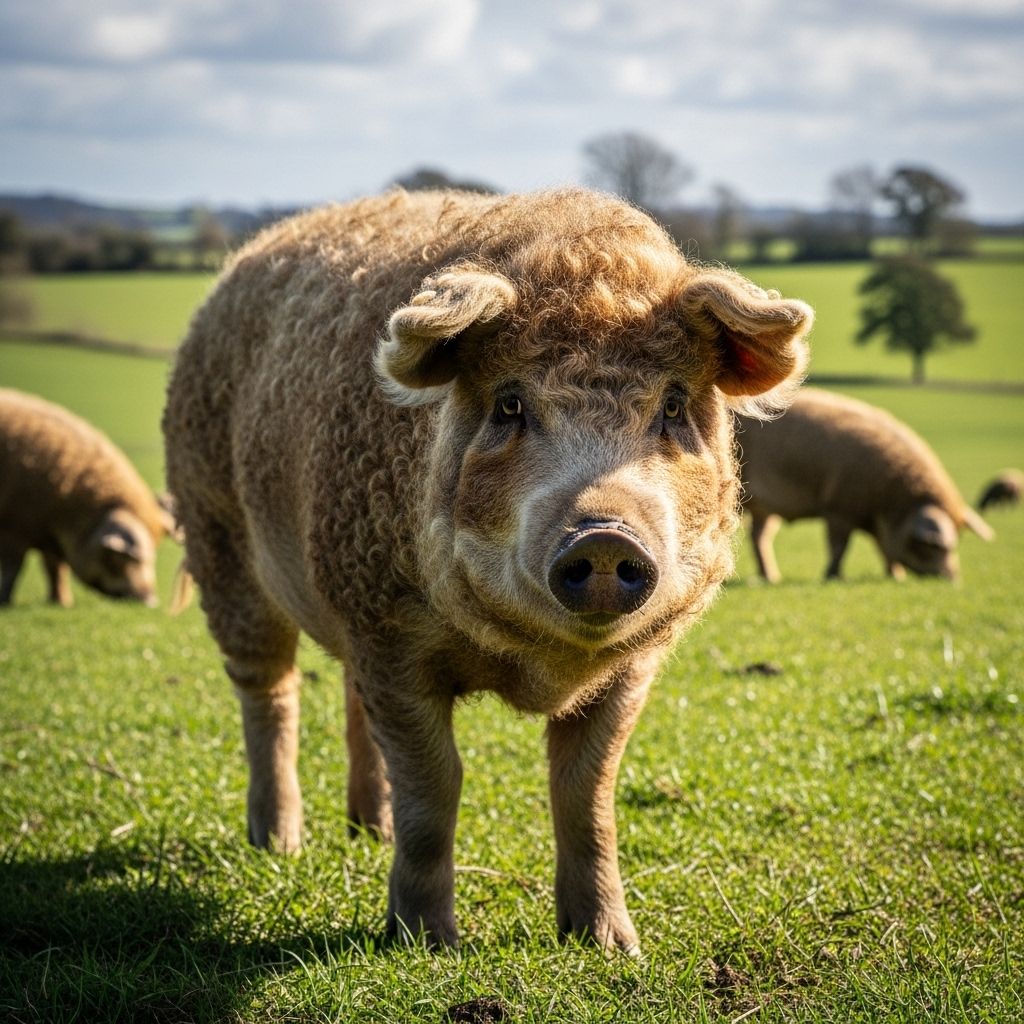 These curly-coated swine pair resilience with melt-in-your-mouth, gourmet-worthy meat.