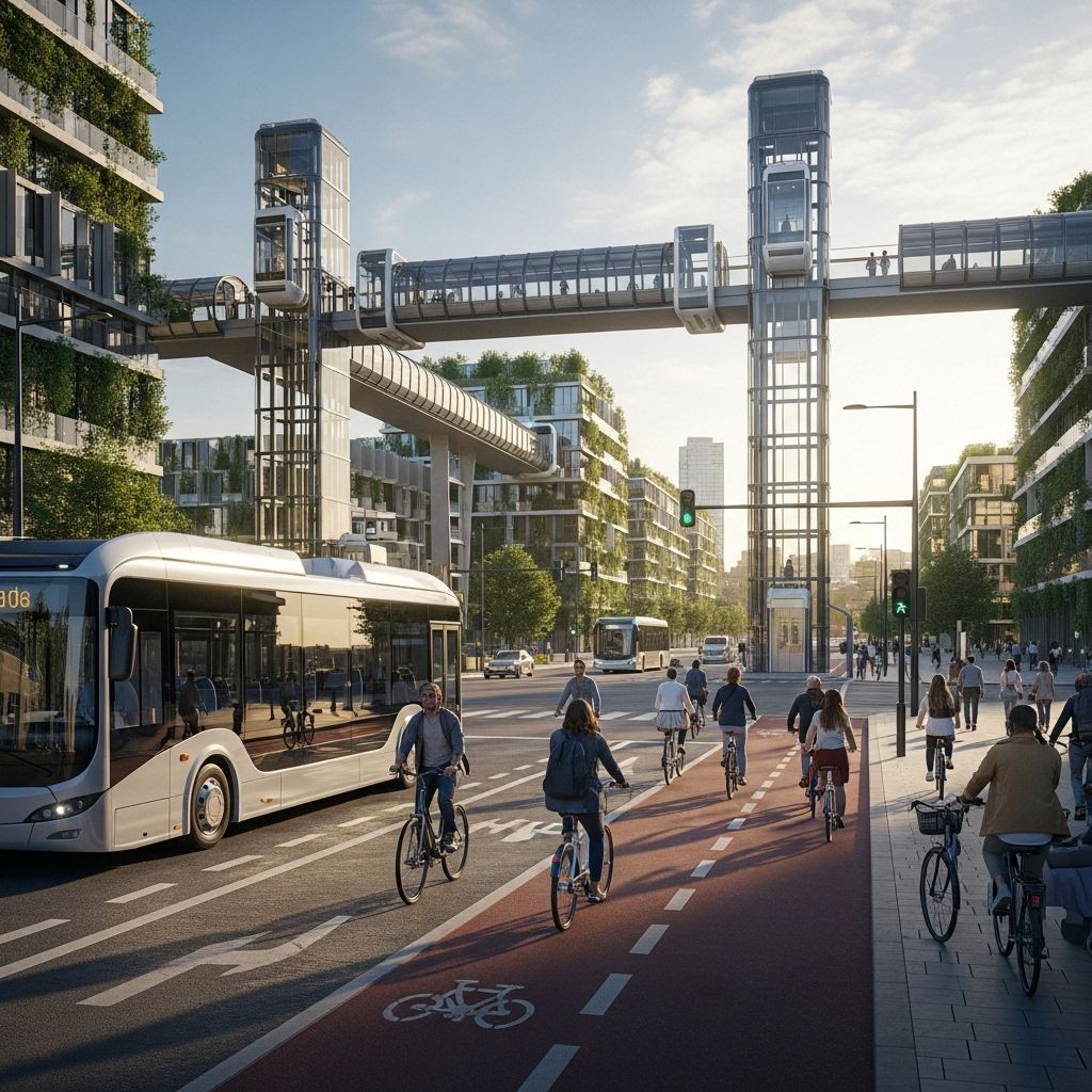 Tomorrow’s Transport: Buses, Bikes, and Elevators Redefining Urban Mobility Explore how buses, bikes, and elevators—in synergy with smart tech and innovative concepts—are reshaping how cities move for a cleaner, connected future.