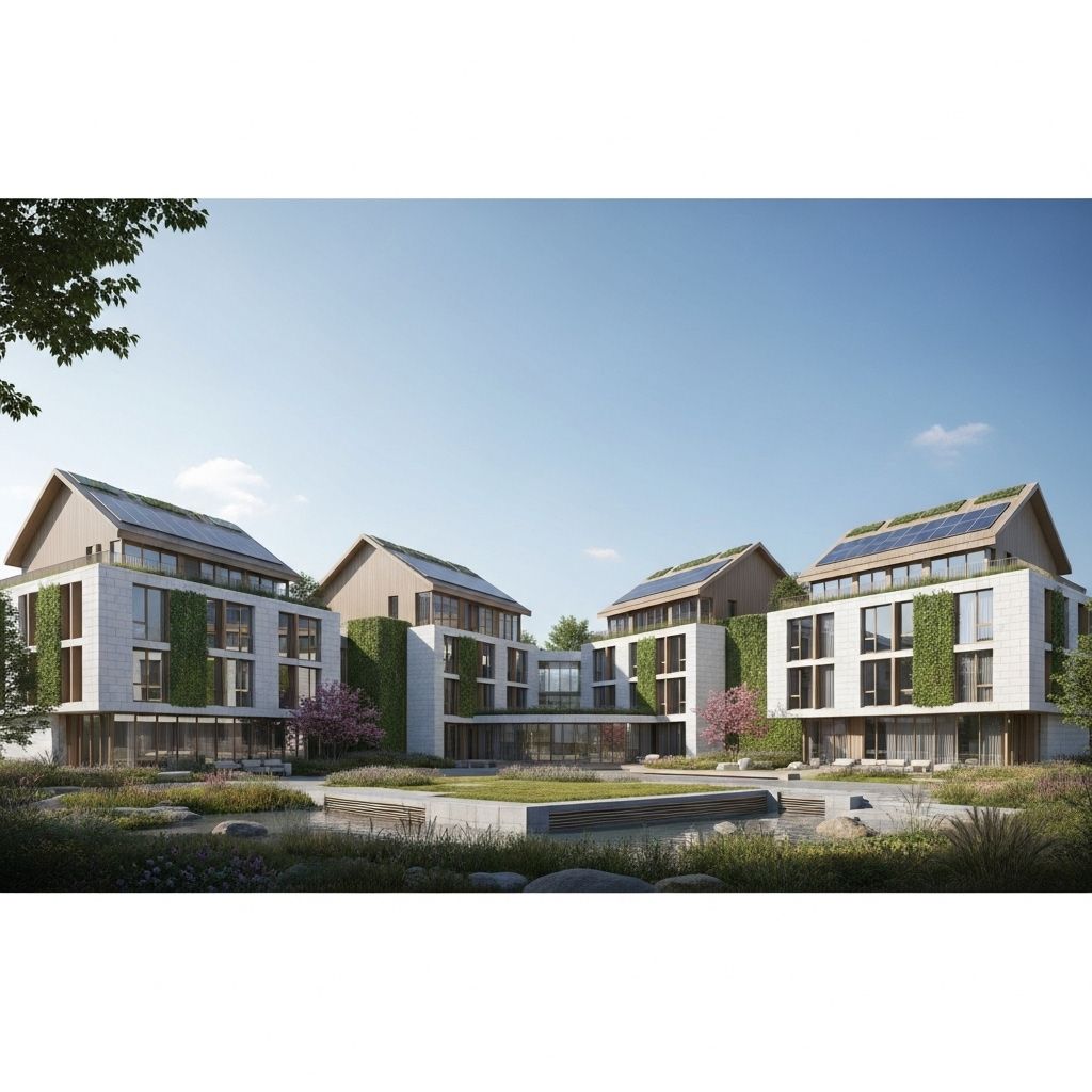 China sets a new benchmark for green urban living with the world's largest Passive House district in Gaobeidian, Hebei Province.
