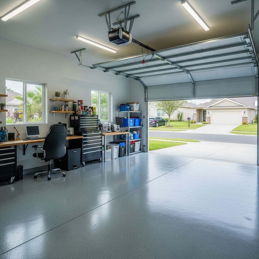 Smart storage turns unused areas into versatile hubs for work, play, and fitness.