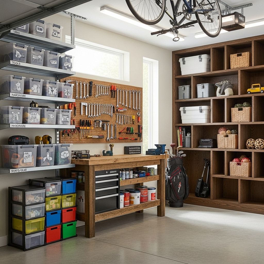From ceiling racks to motorized lifts, versatile mounts keep gear tidy and within reach.