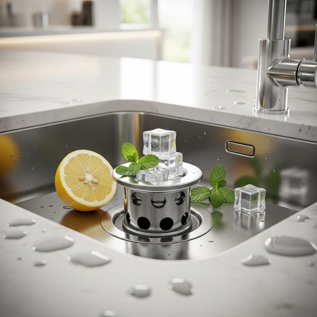 Keep your sink smelling fresh and your appliance running smoothly with simple solutions.