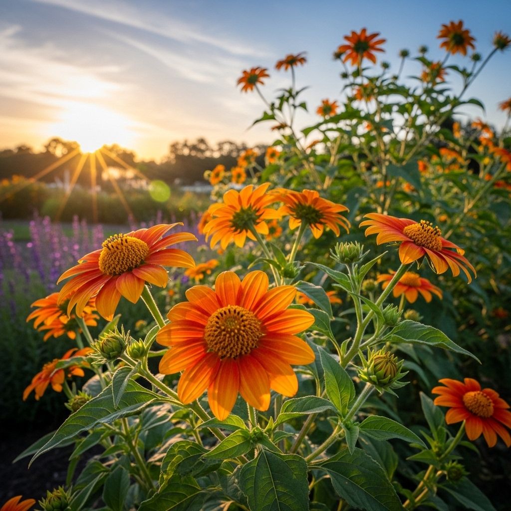 Low-maintenance annual that thrives in heat and lures pollinators all season.