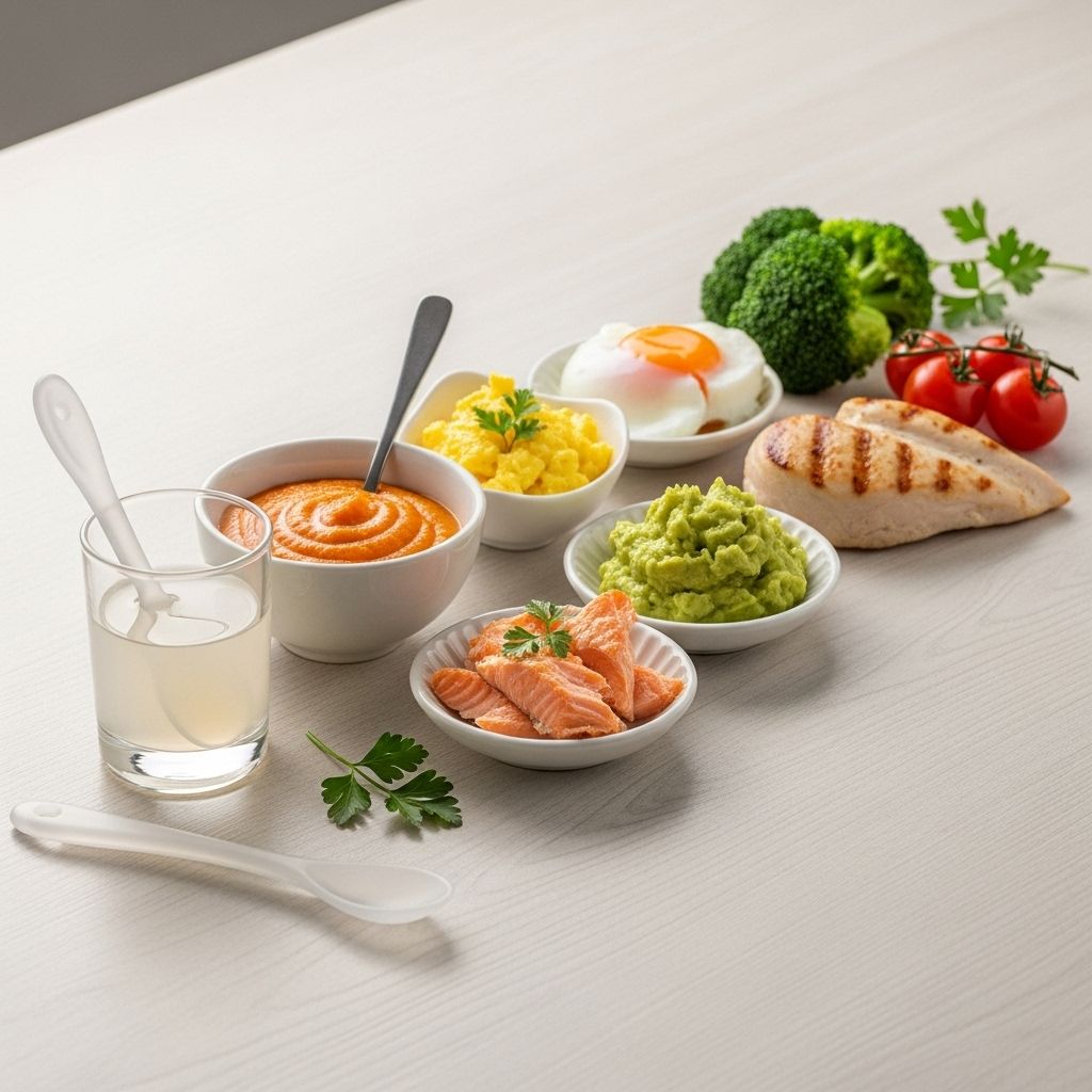 Gastric Bypass Diet Plan: Stages, Guidelines, and Meal Tips Comprehensive guidance on what to eat before and after gastric bypass—from liquid stages through long-term healthy eating.