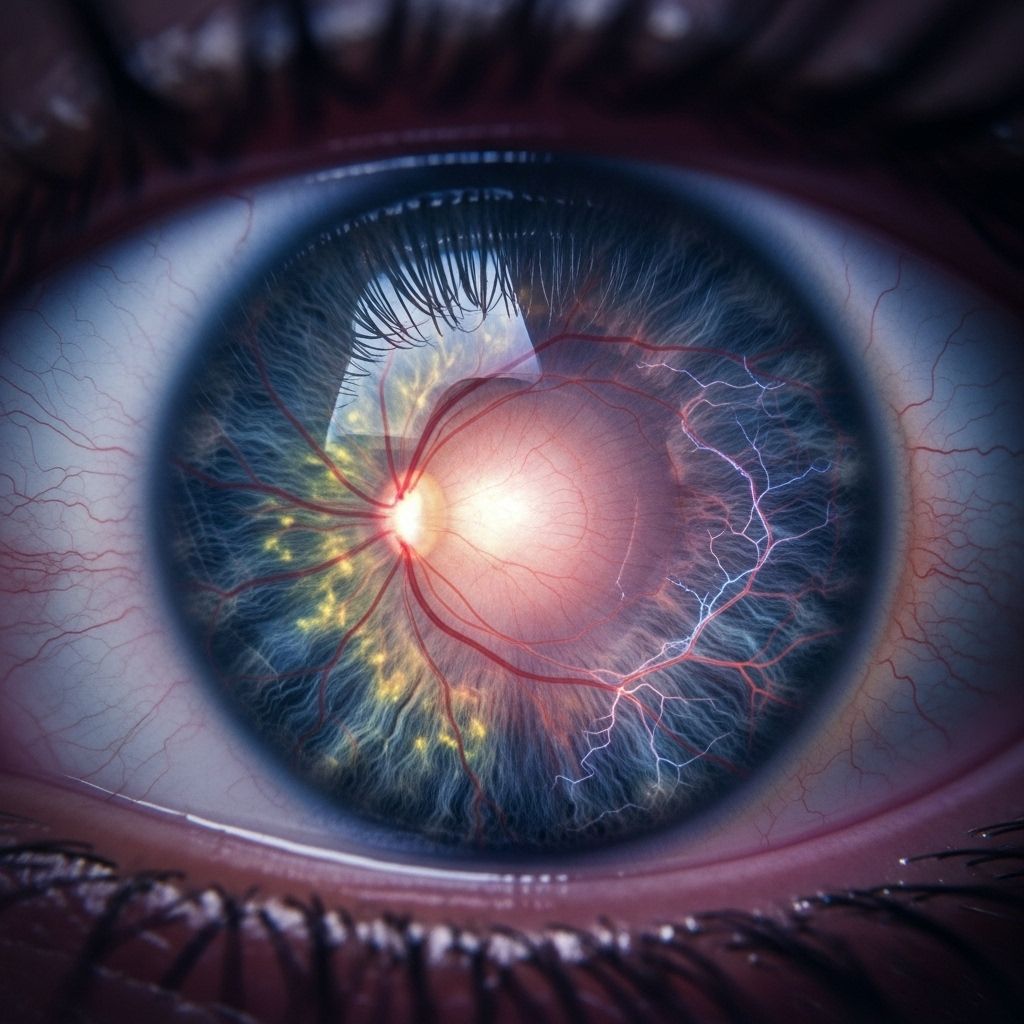 Explore the link between cholesterol, blood pressure, and geographic atrophy – a serious eye condition linked to age-related macular degeneration.