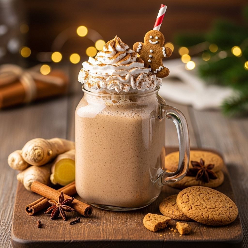 Get Ahead with a Festive Gingerbread Smoothie Recipe A creamy, spiced blend that delivers holiday warmth and nutrition in every sip.