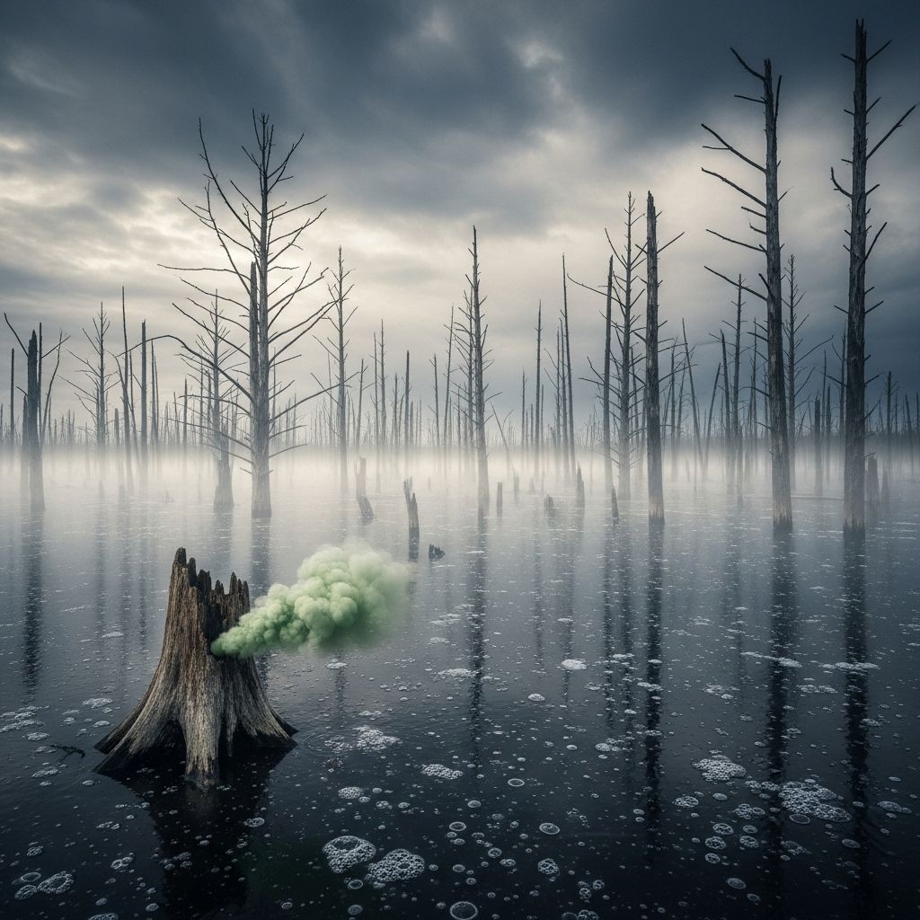 Ghost Forests and Tree ‘Farts’: Methane Emissions and Climate Change How dead trees in ghost forests release methane and what it means for our climate future.