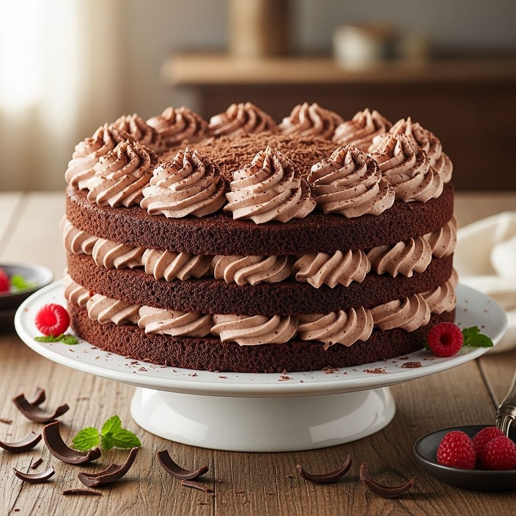 Gianna’s Chocolate Whipped Cream Cake: An Award-Winning Family Classic Simple ingredients and clear steps deliver bakery-worthy results for any gathering.