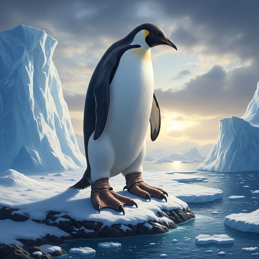 Giant-Foot Penguin: Unearthing the Colossus of Antarctica A record-breaking penguin fossil reveals an ancient Antarctic ecosystem teeming with giants, changing our view of polar history.