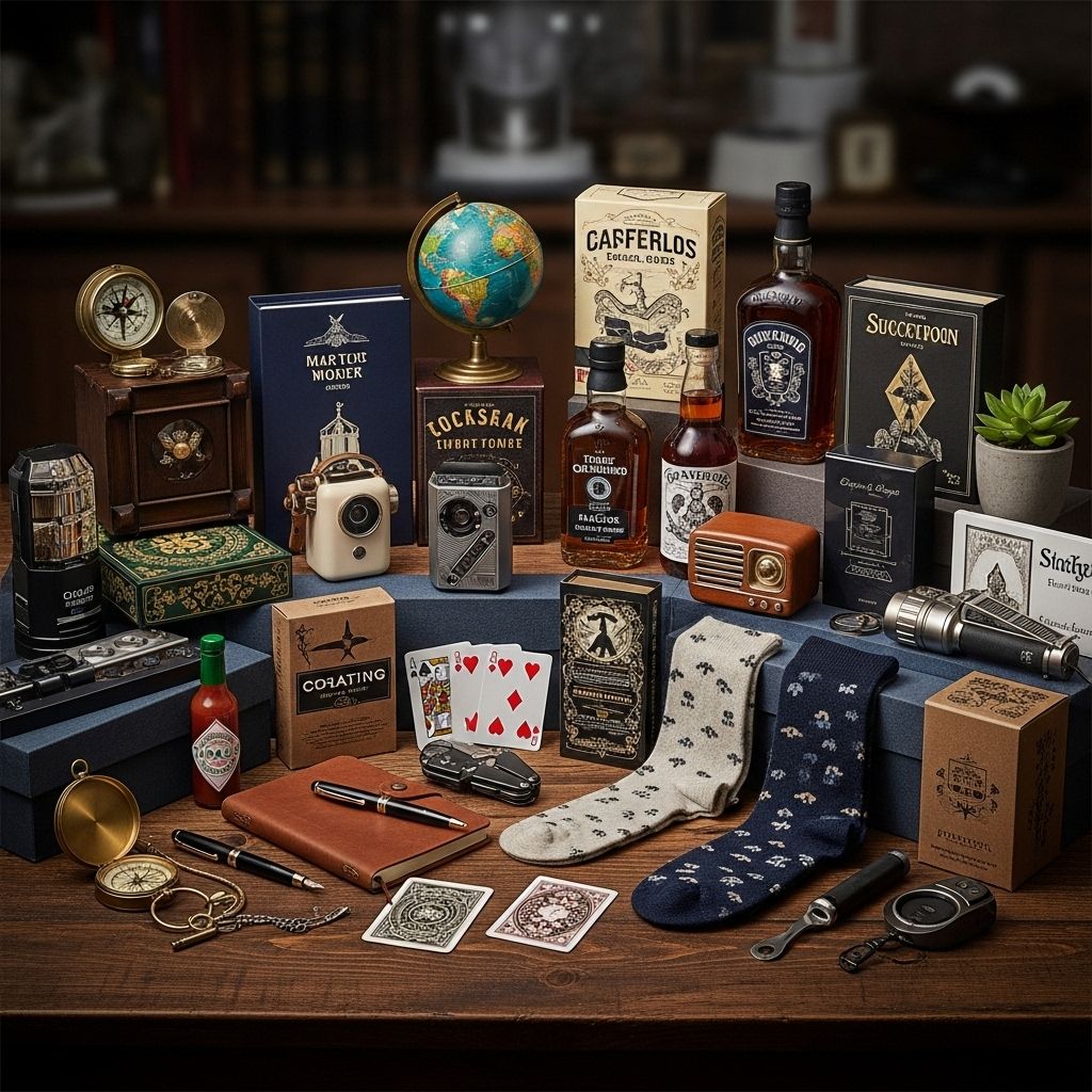 Surprise the men who insist they don't need a thing with unique gifts that elevate comfort, tech, self-care, and memorable experiences.