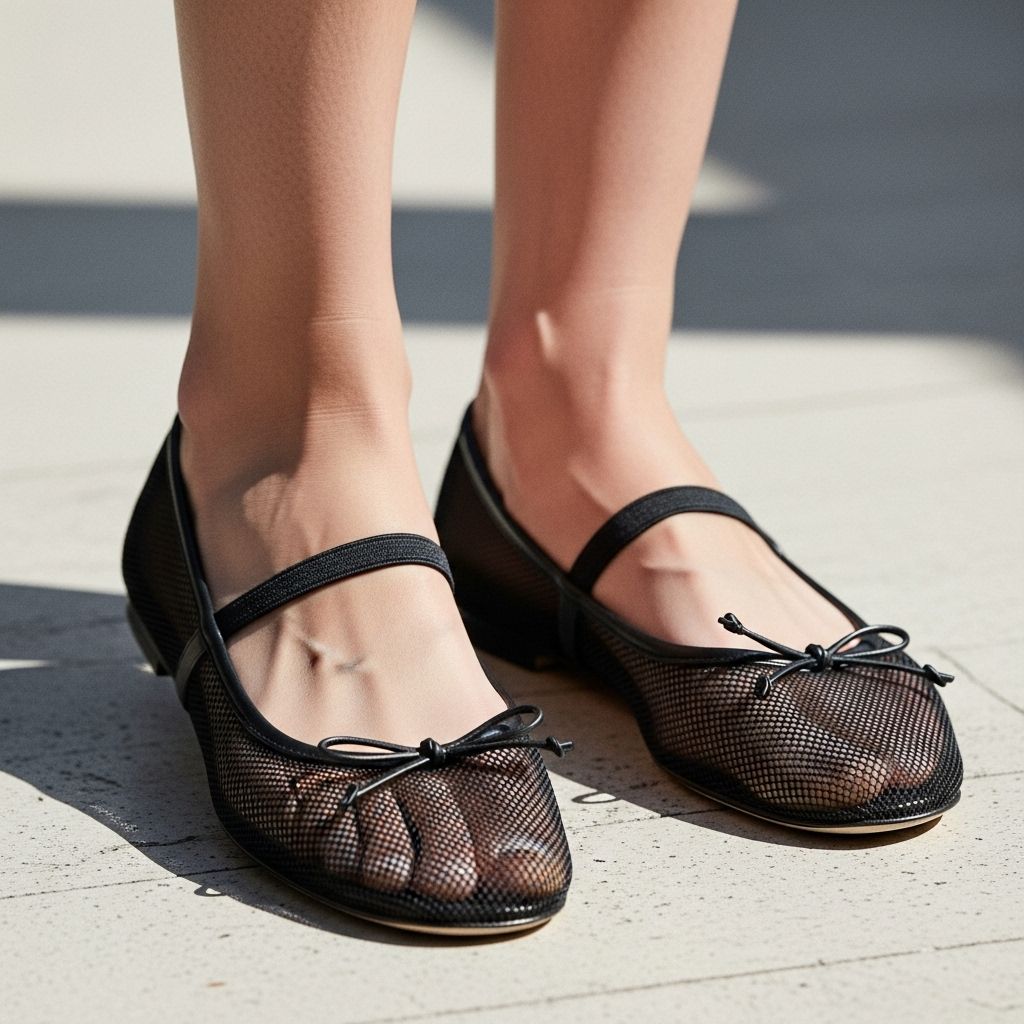 Gigi Hadid’s Mesh Ballet Flats: The Luxe Trend Shaping Summer Style From haute couture to high street: Gigi Hadid’s mesh ballet flats spark a global shoe obsession and fuel the latest wave of accessible street style.