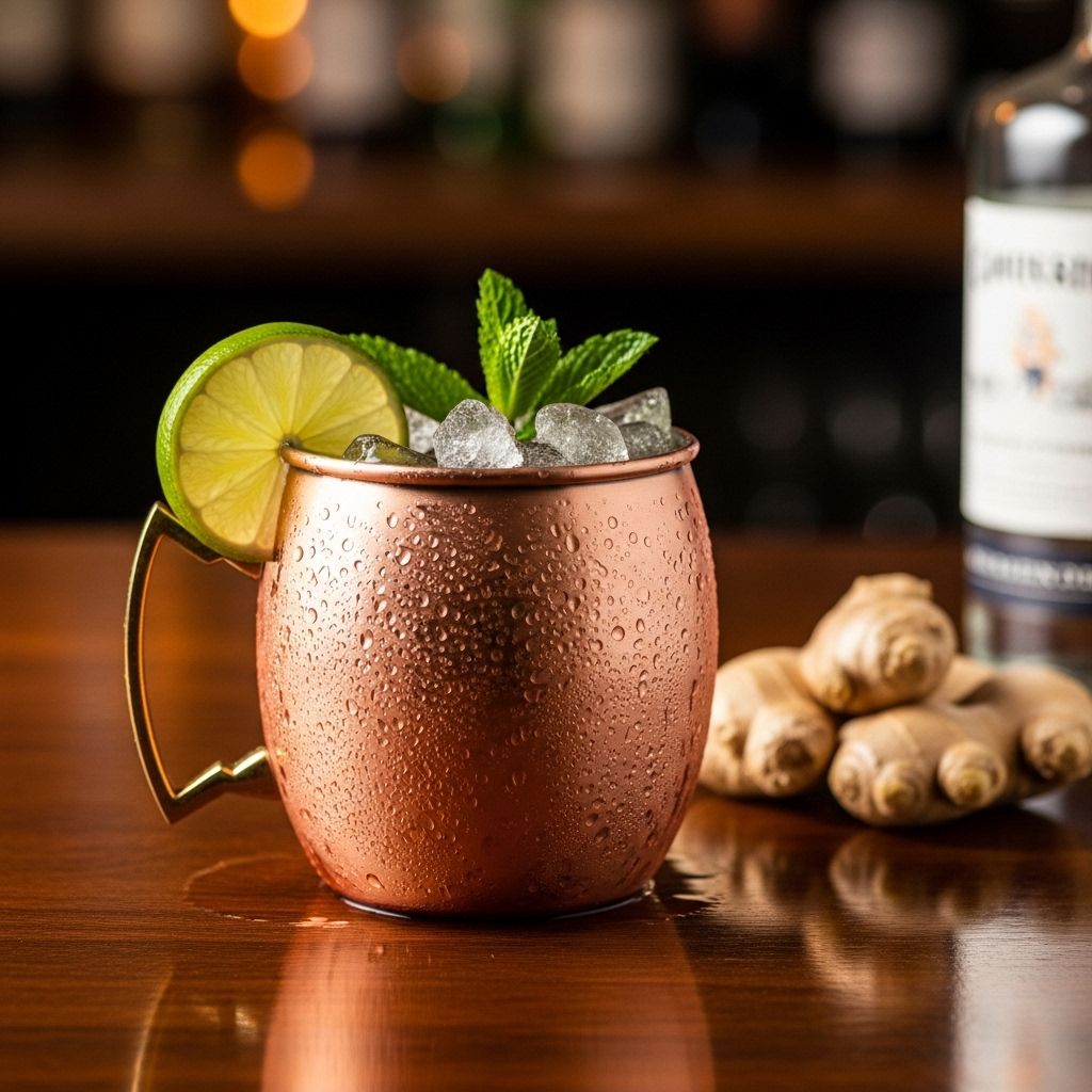 This modern classic harnesses mint and ginger beer for a revitalizing taste sensation.