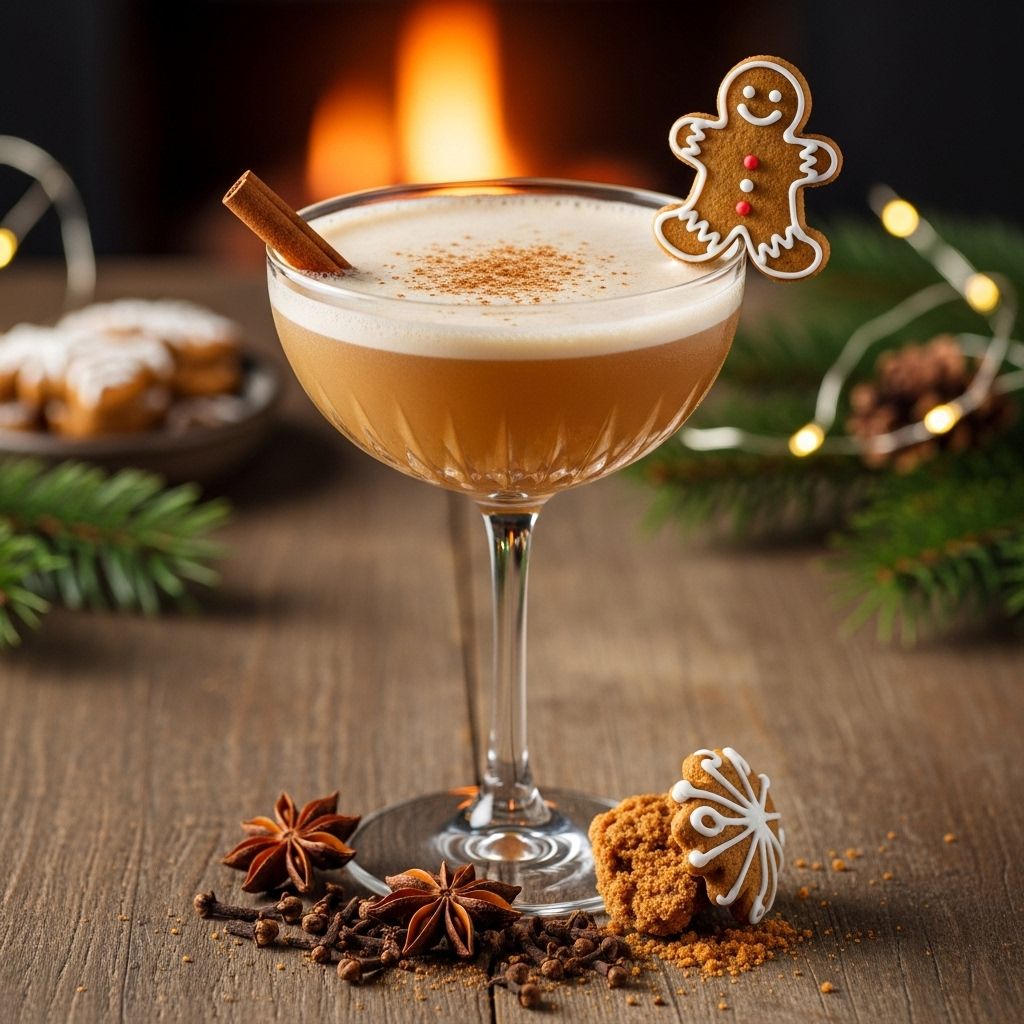 Cozy spices and rich cream come together in a warm, indulgent holiday libation.