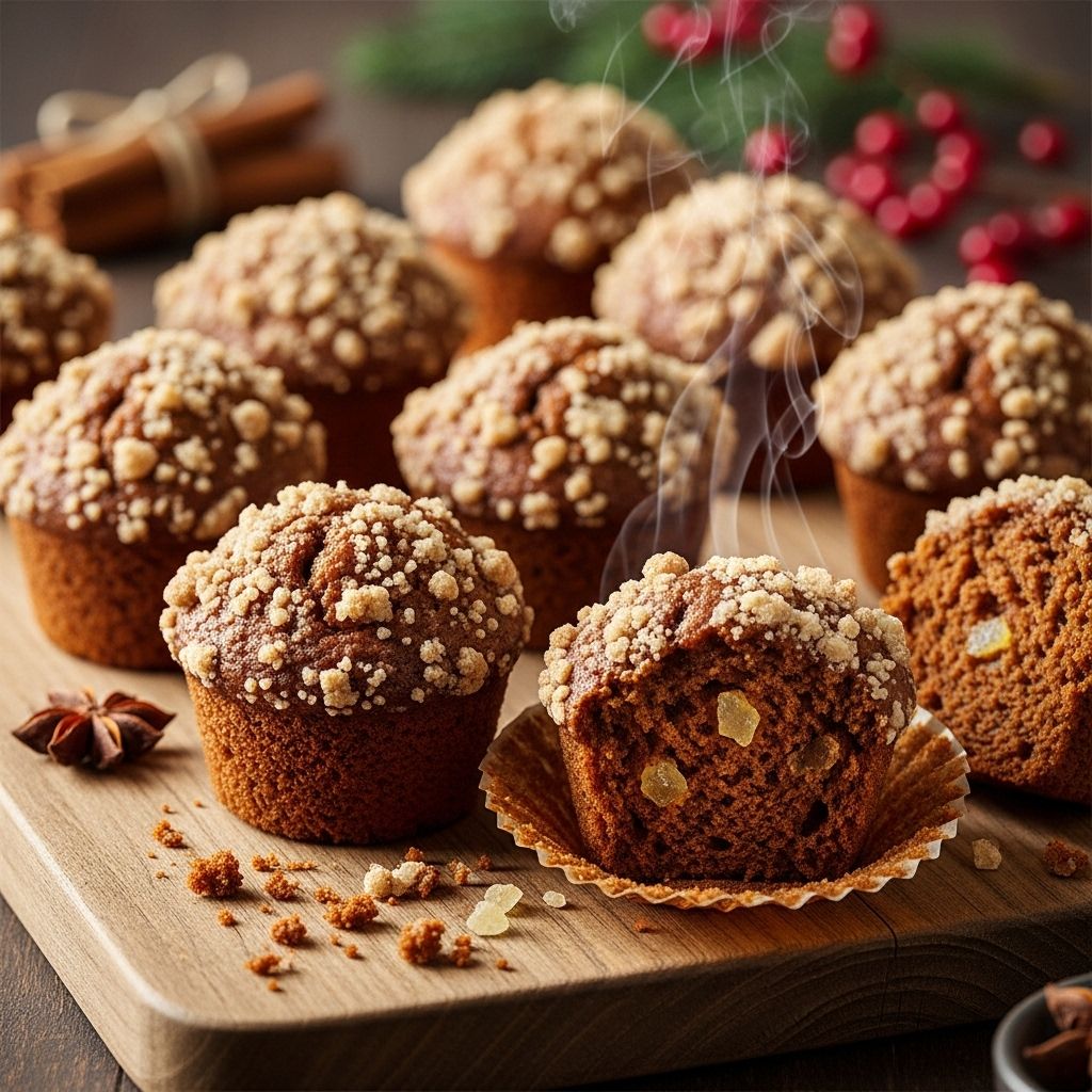 Warm spice notes and crunchy crumble come together in a cozy, bakery-worthy treat.