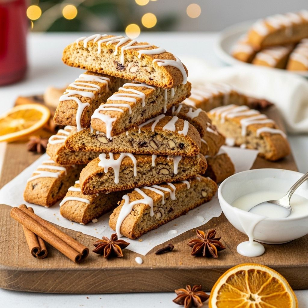 Warm spices and citrus combine for a bright, dunkable cookie that delights at every sip.