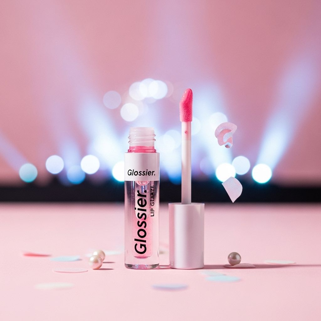 Glossier unveils its first-ever tinted lip oil, created in collaboration with rising pop group KATSEYE—a skin-first, high-shine lip sensation for Gen Z.