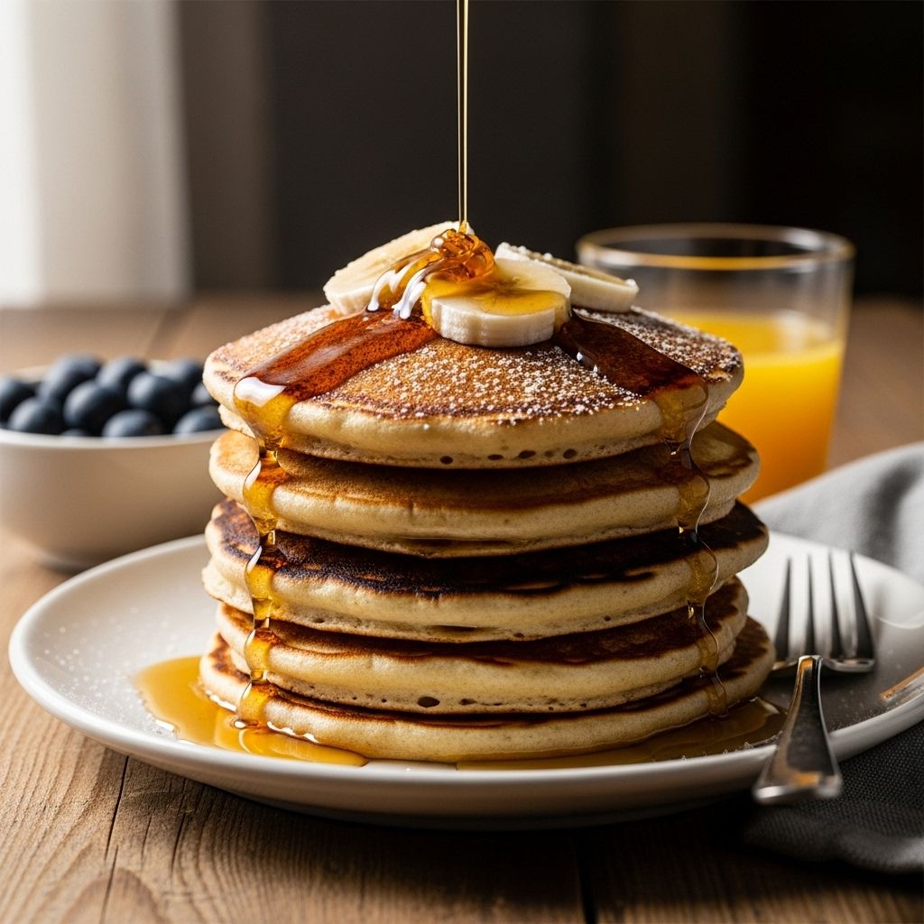 Transform ripe fruit and eggs into tender, golden griddle cakes everyone can master at home.