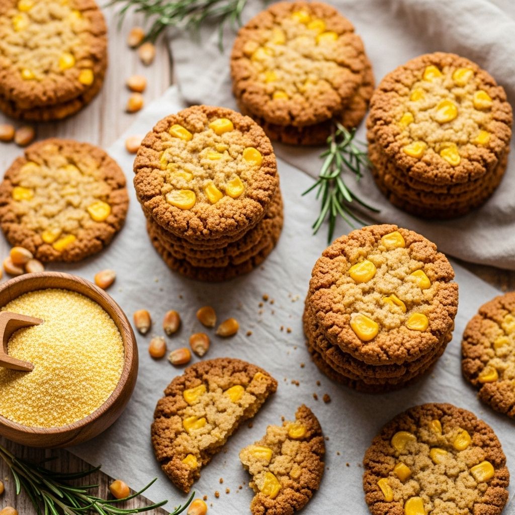 A Comprehensive Guide to Gluten-Free Corn Cookies: Recipe, Science, and Tips Unlock the science behind tender, flavorful cookies that celebrate the sweetness of corn.