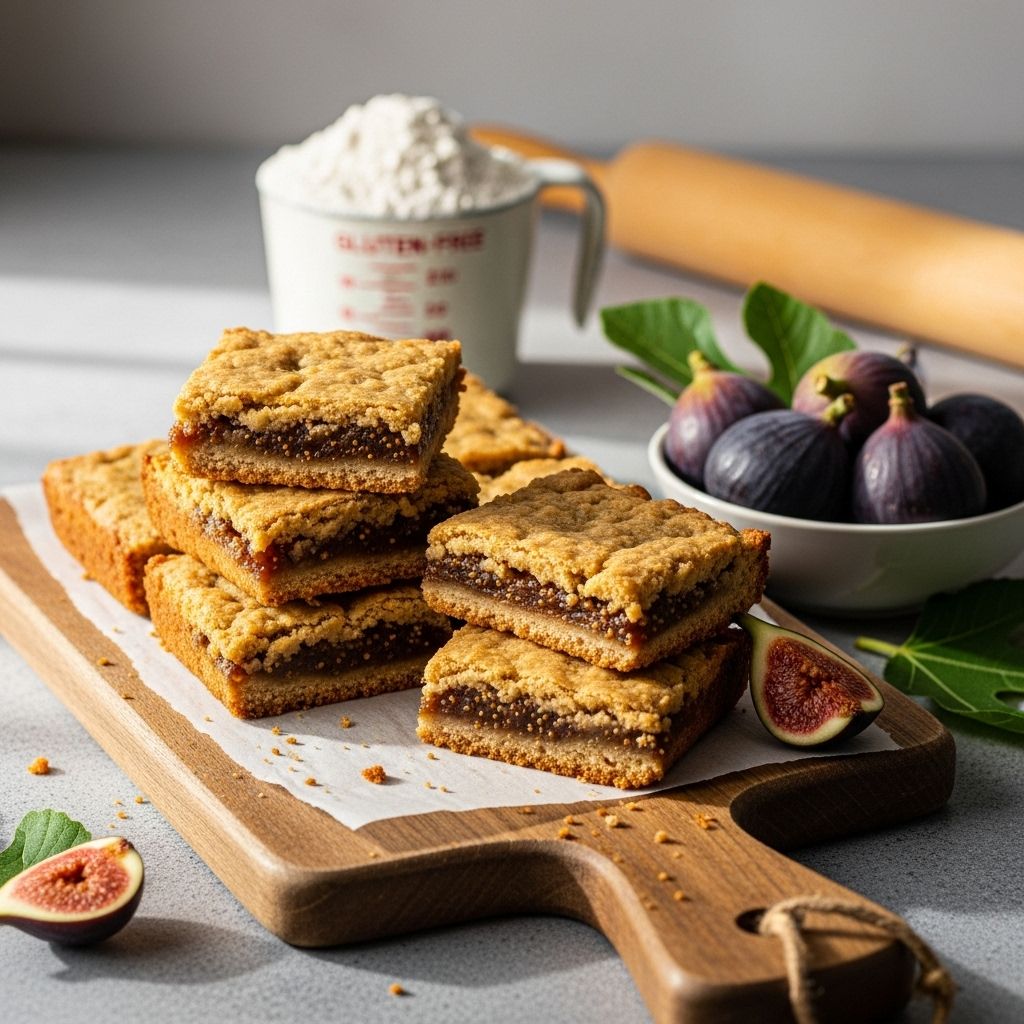 A tender pastry crust meets jammy fig filling for a naturally sweet, wheat-free treat.