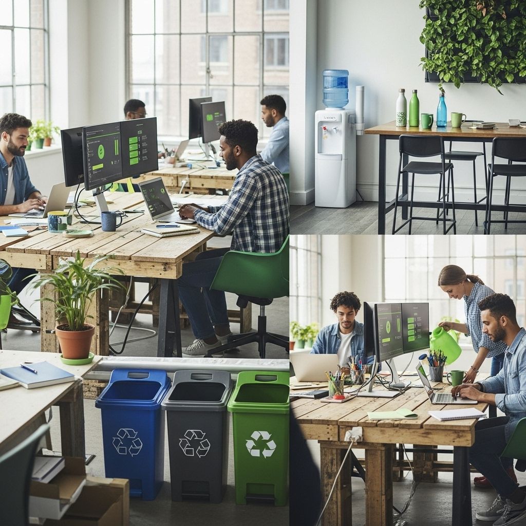 Practical Ways to Go Green at Work and Make Your Office Sustainable Discover effective strategies and actionable steps to make your workplace environmentally friendly and promote sustainability daily.