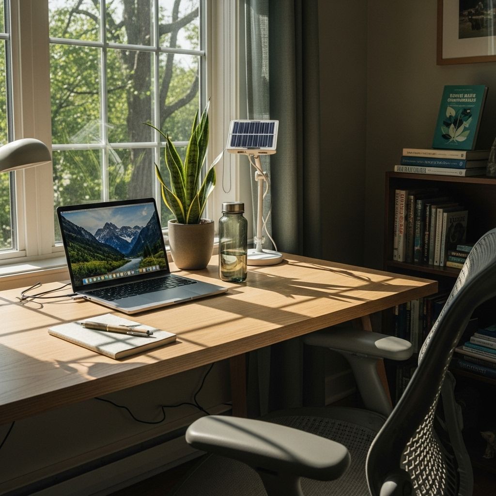 How to Go Green While Working From Home: Sustainable Tips for a Greener Home Office Transform your home office into an eco-friendly workspace with practical, actionable strategies for sustainability.