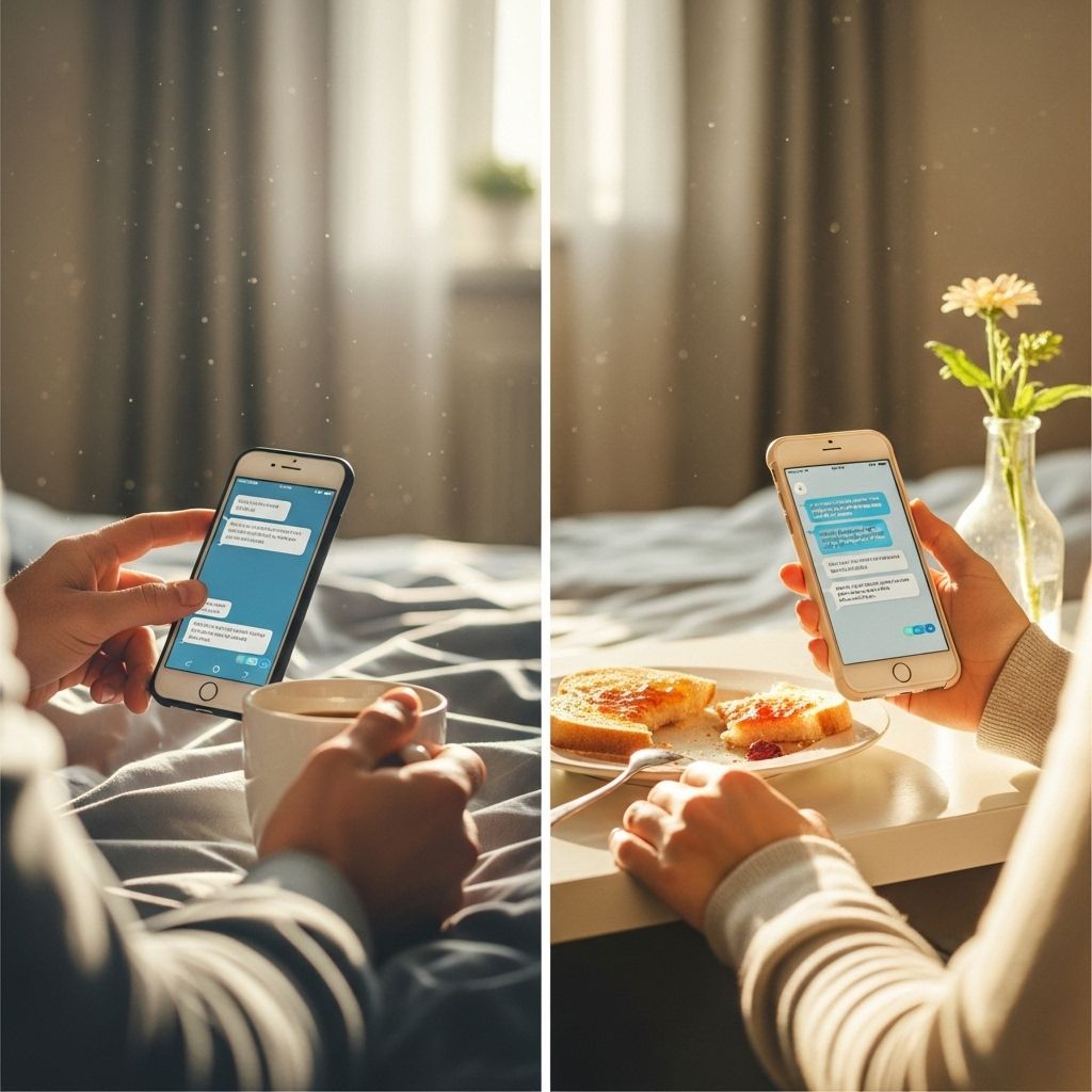 These sweet notes help transform the sunrise into a daily reminder of love and closeness.