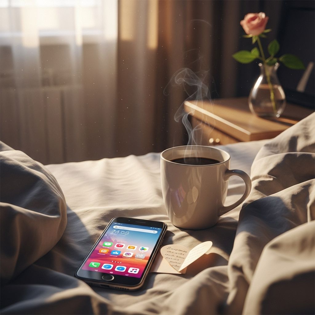 Heartfelt Good Morning Messages for Her in a Long-Distance Relationship A simple note at daybreak can wrap her in warmth and strengthen your bond.