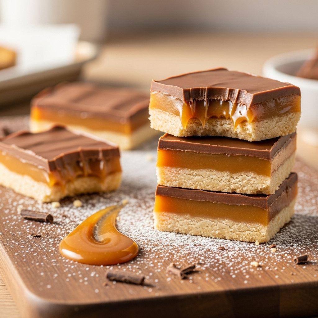 Buttery layers meet glossy chocolate around a sweet core for an elevated dessert twist.