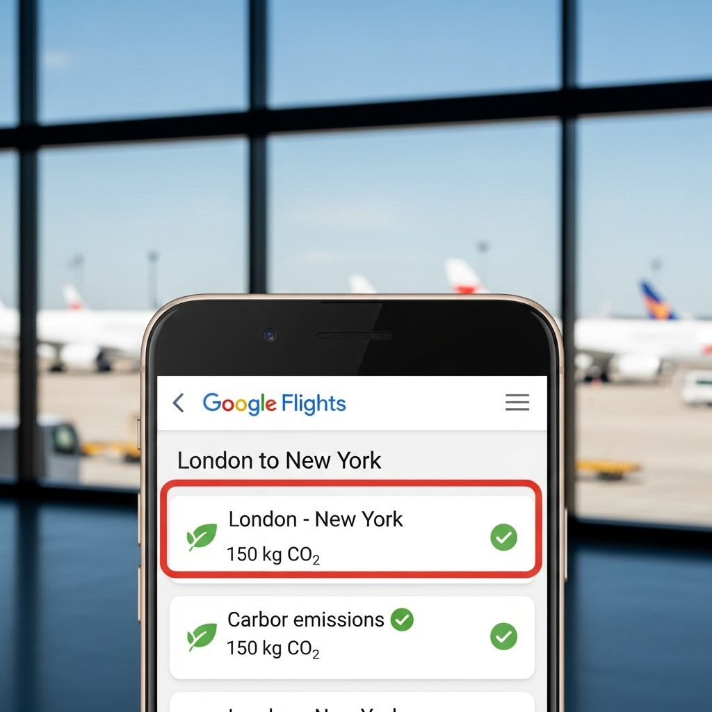 Google Flights Now Shows Carbon Emissions: Transforming How We Choose to Travel A closer look at Google Flights' carbon emissions estimates and their impact on sustainable travel choices.