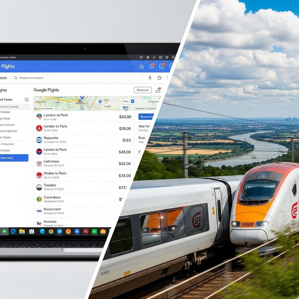 What If Google Flights Displayed Train Journeys Too? Exploring how integrating rail options into flight search platforms can transform sustainable intercity travel choices.