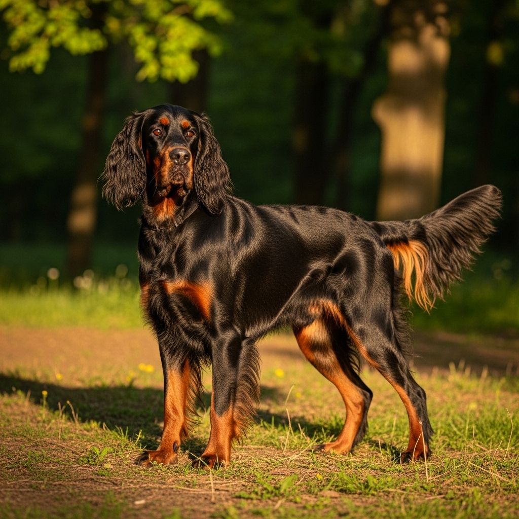 Discover the loyal, athletic, and versatile Gordon Setter—a majestic bird dog that excels in the field and delights at home.