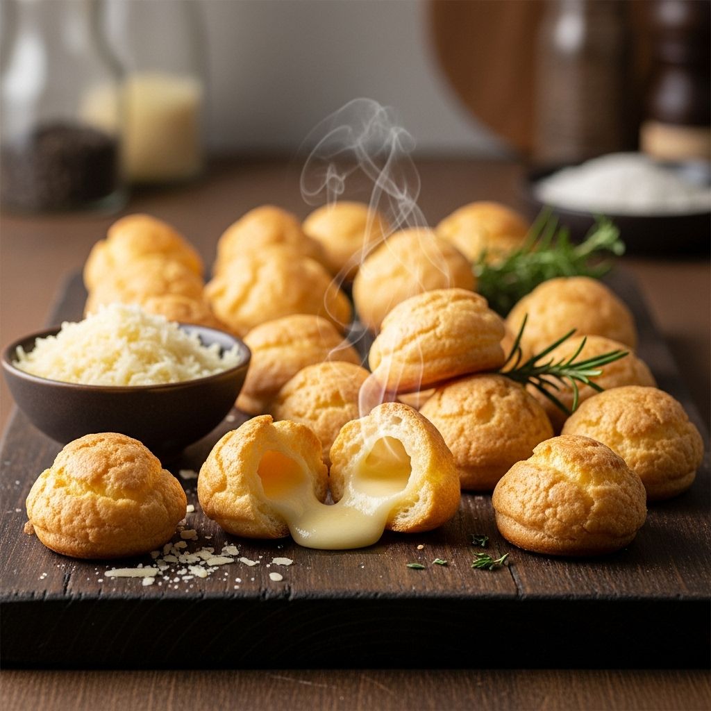 How to Make Perfect Gougères: Cheesy French Puffs Master the art of choux pastry for consistently golden, savory party snacks.