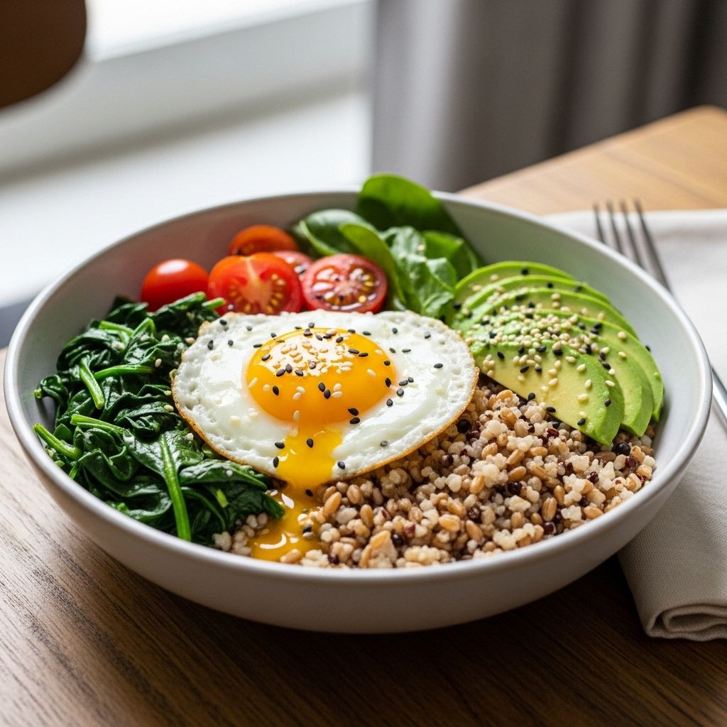 A vibrant bowl that balances textures and flavors for a satisfying, no-fuss meal.