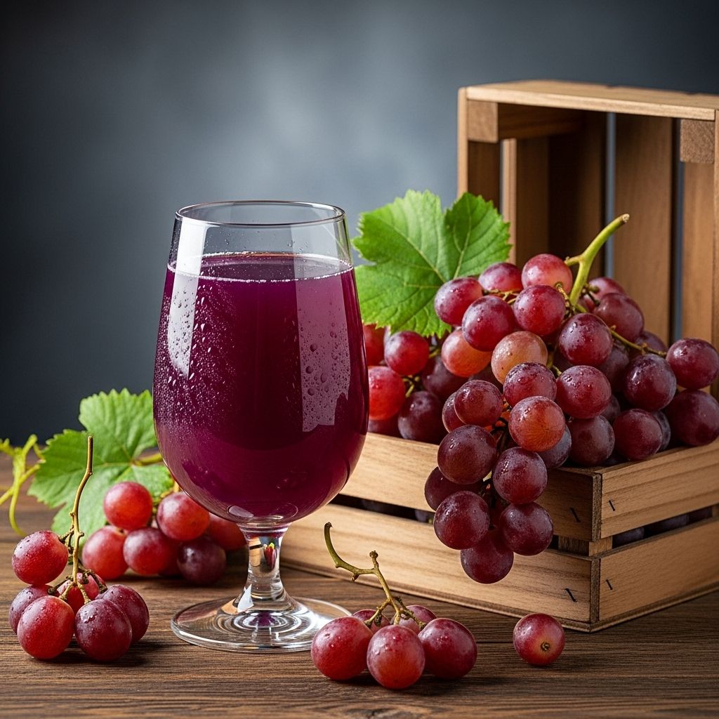 Unlocking the Powerful Benefits of Grape Juice for Skin, Hair, and Health A natural source of antioxidants and nutrients for lasting vitality and glow.