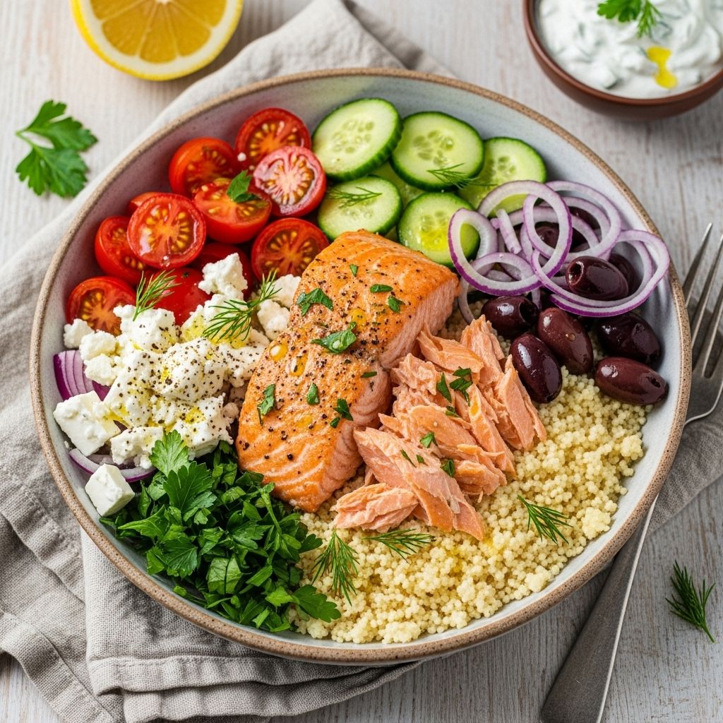 Bright herbs, crisp vegetables, and creamy sauce unite for a balanced, flavor-packed dish.