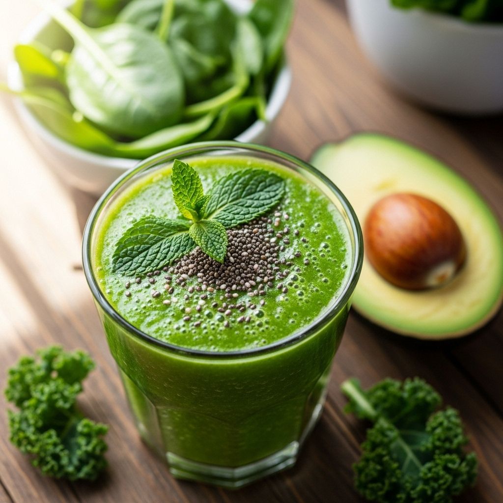 Discover the health-boosting secrets of the Green Goddess Smoothie—packed with leafy greens, fruit, probiotics, and fresh herbs for a vibrant body and mind.