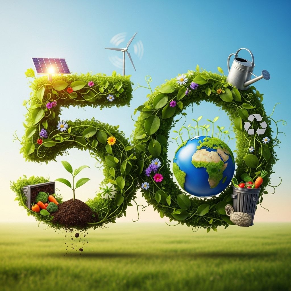 50 Inspiring Green Ideas for Earth Day and Beyond Explore practical actions and creative solutions for a sustainable Earth Day—plus all the ways you can make a difference all year round.