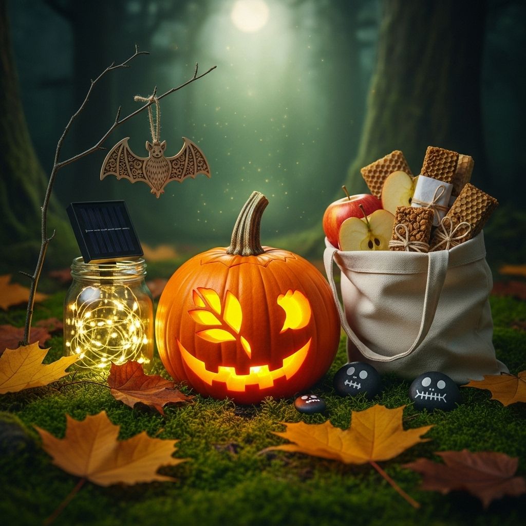 A Complete Guide to a Green and Sustainable Halloween Transform your spooky season into an eco-friendly celebration with these sustainable Halloween tips for decorations, costumes, treats, and more.