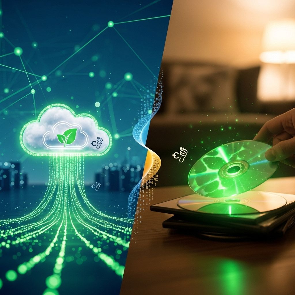 Which Is Greener: Streaming Video or Watching a DVD? Uncover the environmental impacts of video streaming and DVDs, from carbon emissions to energy use.