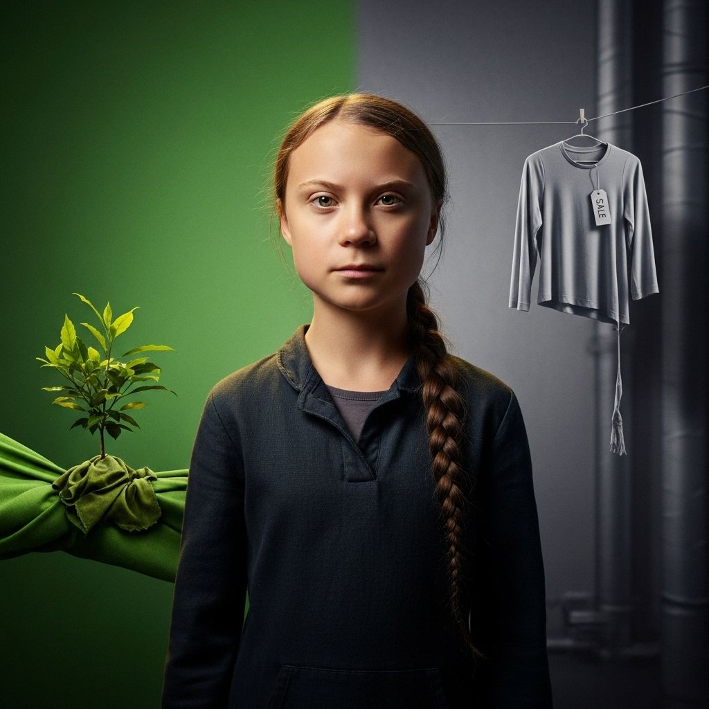 Greta Thunberg vs Fast Fashion: Exposing Greenwashing and Demanding Change Climate activist Greta Thunberg calls out fast fashion and greenwashing, urging true transformation and systemic change in the textile industry.