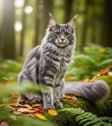 With a silken coat and soft chirps, this gentle giant adapts seamlessly to family life.