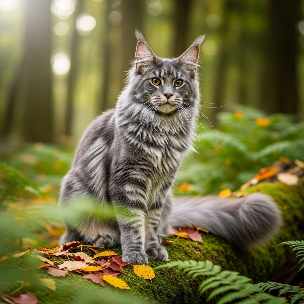 With a silken coat and soft chirps, this gentle giant adapts seamlessly to family life.