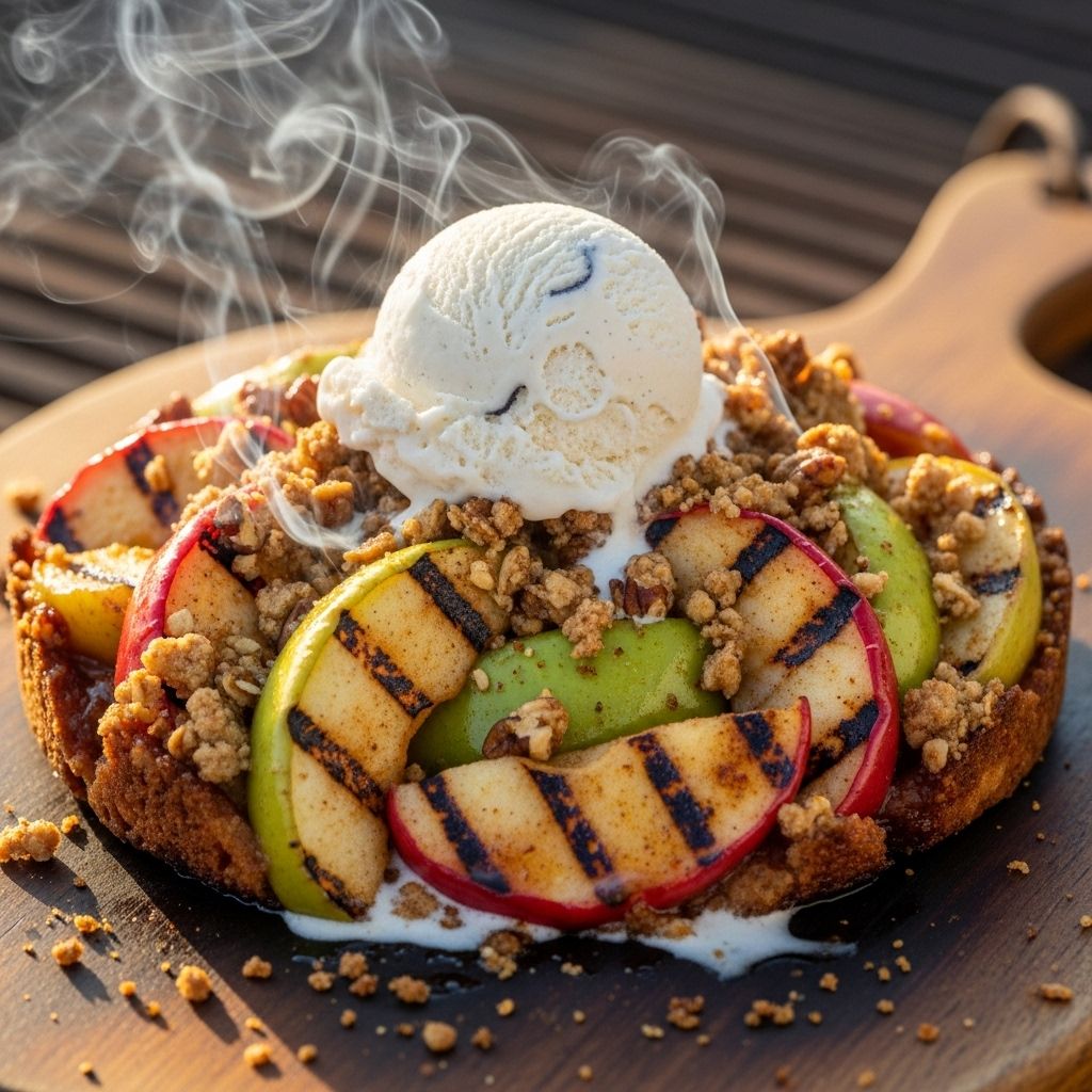 Embrace outdoor cooking for campfire-inspired sweetness and perfectly toasted toppings.