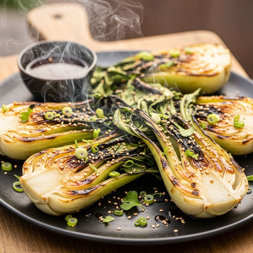 A harmonious blend of umami and char that elevates any vegetable on the grill.