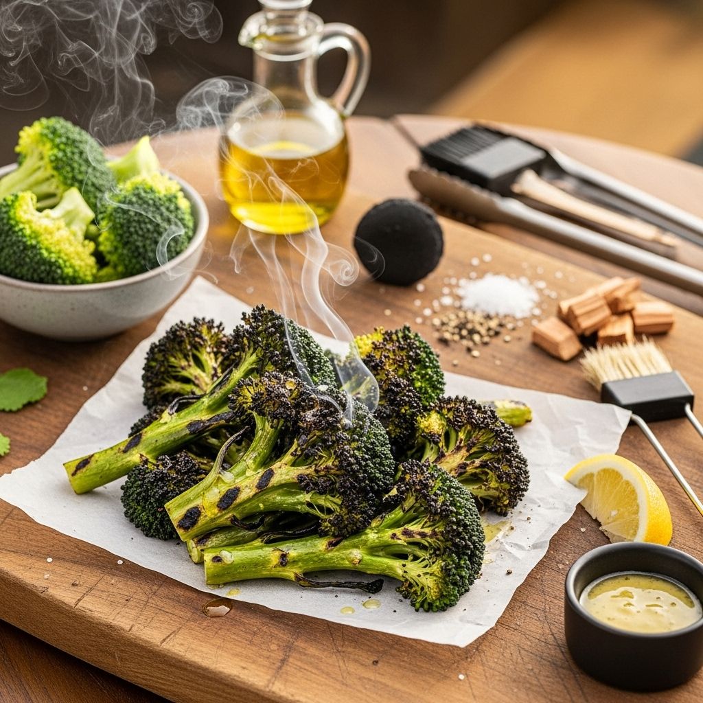 A zesty balsamic-garlic marinade brings bold flavor and crunch to any cookout menu.