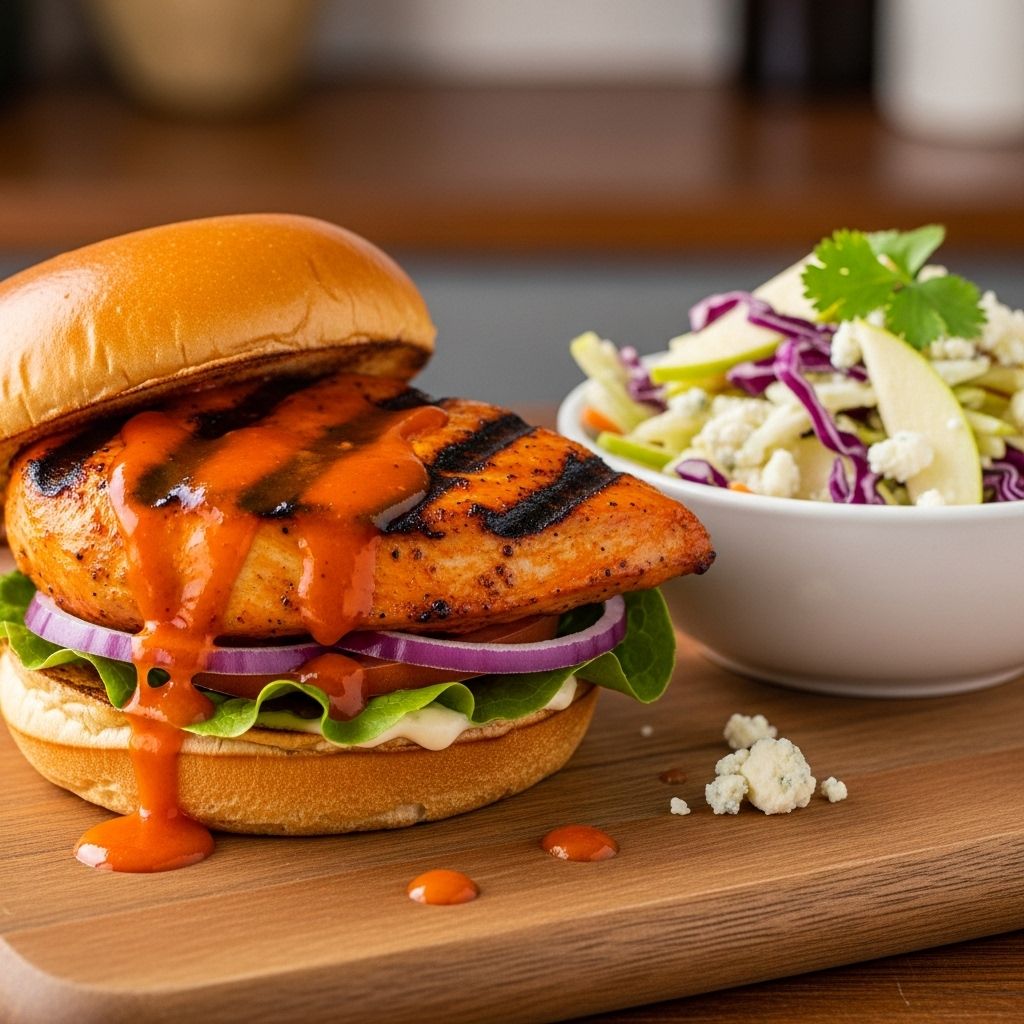 A spicy, smoky twist that balances heat with a crisp, creamy crunch.