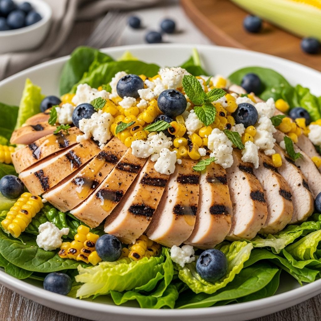 A rainbow of fresh ingredients brings bold flavor and effortless appeal to any summer table.
