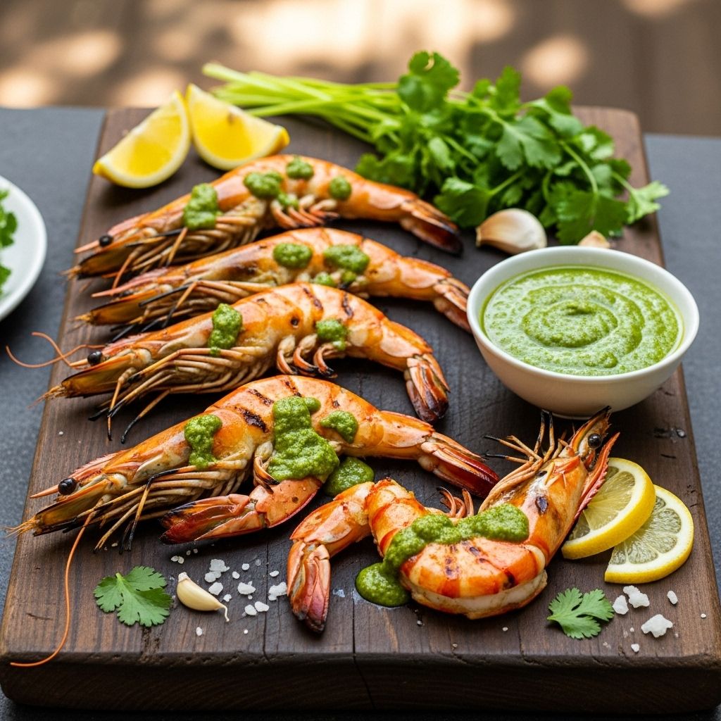 A herby, tangy finish transforms simple seafood into a memorable feast at home.