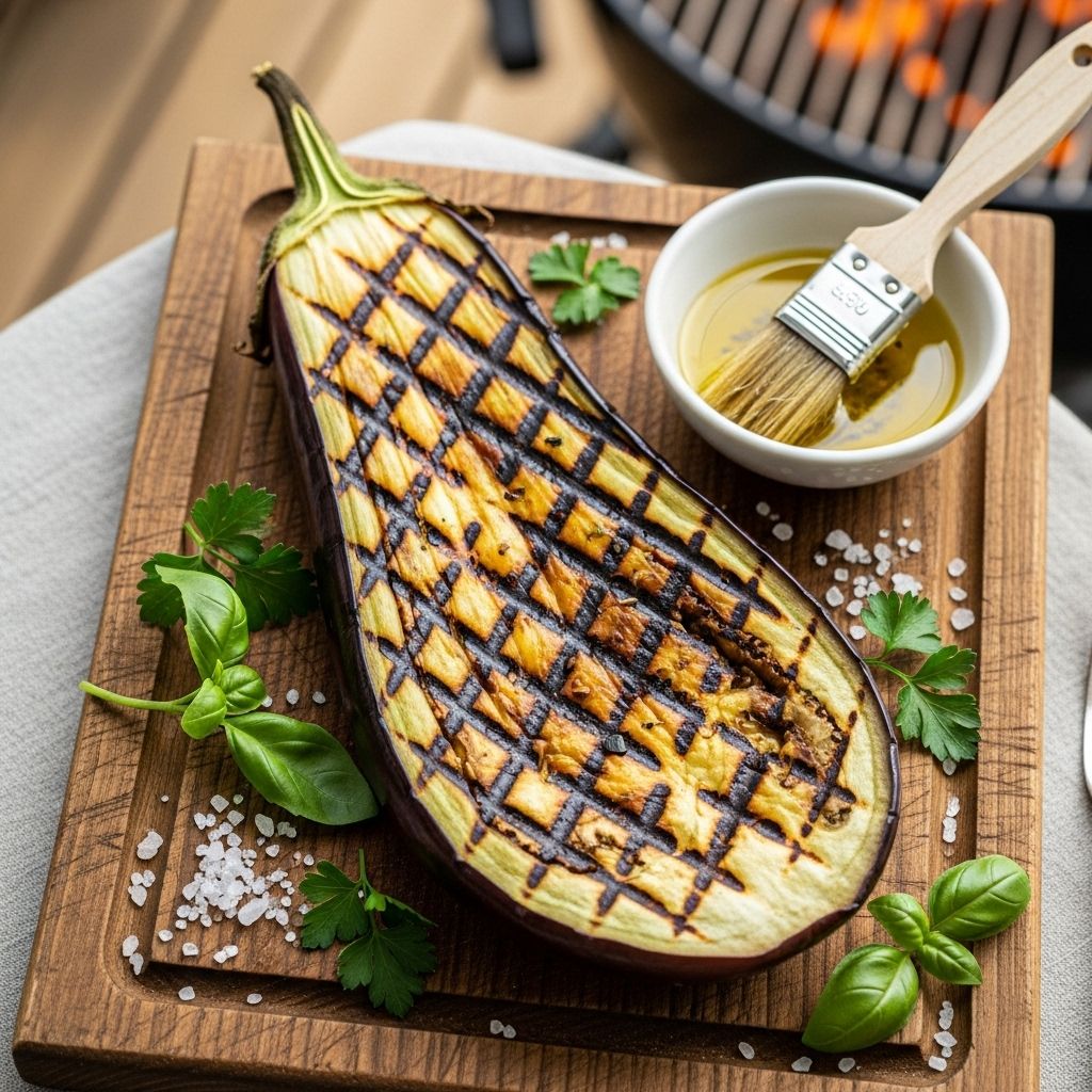 Charred slices soak up seasoning for a juicy interior and crisp exterior.